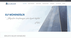 Desktop Screenshot of elfmuhendislik.com